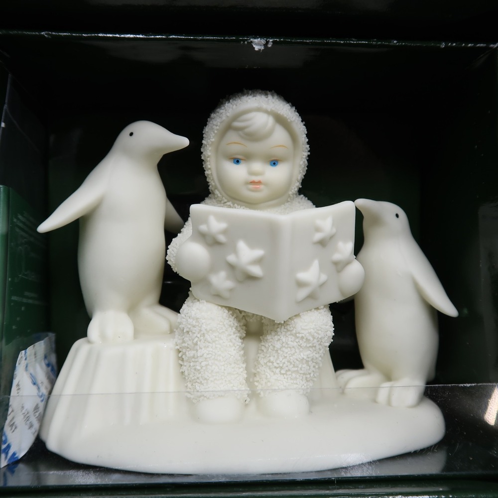 Read Me a Story Snowbabies by Department 56 Winter Tales